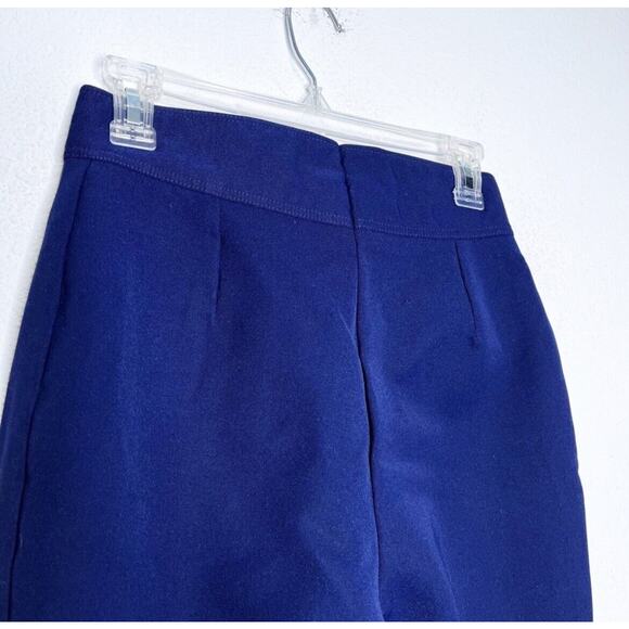 Vintage Bogner Stirrup Ski Wool Winter Pants in Navy Blue 10 Apres Snow - Picture 8 of 14